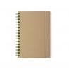 Libreta de cartón reciclado 15,5x21cm Zubar