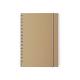 Libreta de cartón reciclado 15,5x21cm Zubar Ref.6399-BLANCO 