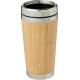 Vaso de 450 ml con exterior de bambú Bambus Ref.PF100636-MARRÓN 