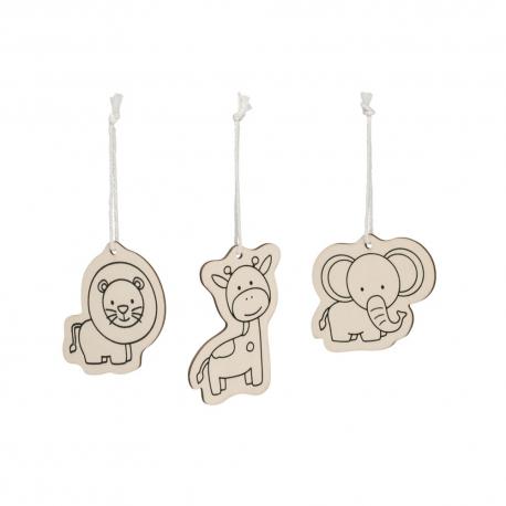 Set para colorear Faune