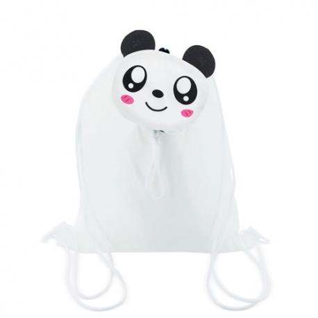 Mochila plegable oso panda