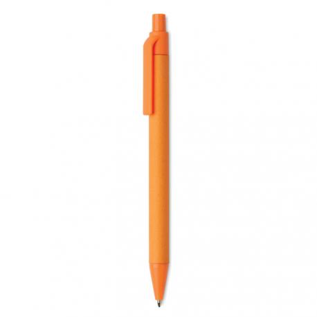 Bolígrafo de pulsador pla Cartoon coloured