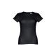 Camiseta de mujer 3XL Thc Sofia 150g/m2 Ref.PS30108-NEGRO
