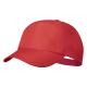 Gorra de béisbol RPET de 5 paneles Keinfax Ref.6420-ROJO 