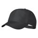 Gorra de béisbol RPET de 5 paneles Keinfax Ref.6420-NEGRO 