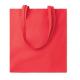 Bolsa de algodón 180 gr m² Cottonel colour ++ Ref.MDMO9846-ROJO 