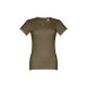 Camiseta de mujer Thc Ankara 190g/m2 Ref.PS30114-VERDE MILITAR