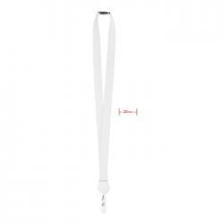 Lanyard de poliéster Zip lanyard