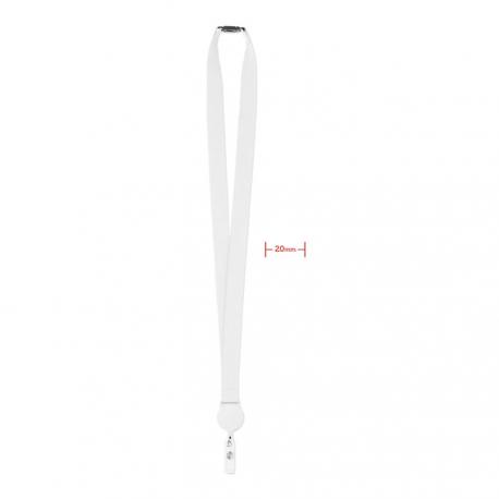 Lanyard de poliéster Zip lanyard