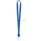 Lanyard de poliéster Zip lanyard Ref.MDMO9852-AZUL ROYAL 