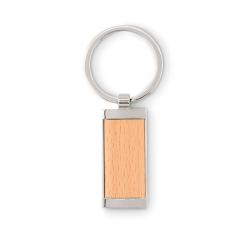 Llavero rectangular zinc y made Matikos