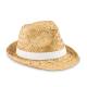 Sombrero de paja natural Montevideo Ref.MDMO9844-BLANCO 