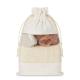 Set de baño en bolsa jute Cuida set Ref.MDMO9872-BEIG 