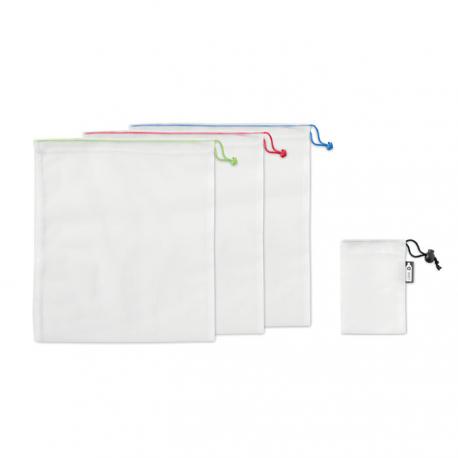 Set de 3 bolsas en rpet Veggie set rpet