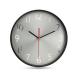 Reloj pared esfera plateada Rondo Ref.MDMO7503-NEGRO 