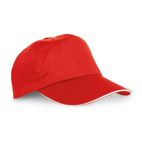 Gorra sandwich de 100% poliéster Claire