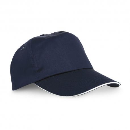 Gorra sandwich de 100% poliéster Claire