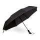 Paraguas de poliéster pongee 190t con apertura y cierre automático Campanela Ref.PS99151-NEGRO 
