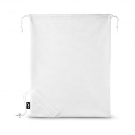 Bolsa plegable fabricada en malla y poliéster reciclado 190t 100% rpet Bolzano