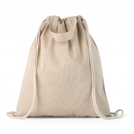 Mochila con algodón reciclado 70% y poliéster 30% rpet 140 gm² Rissani