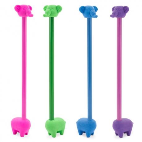 Set lapices con goma elephant(pack 4 pcs)