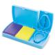 Pastillero con cutter Ref.CFB233-AZUL 