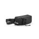 Riñonera 300d poliéster reciclado y 600d poliéster reciclado con elementos reflectantes Delfos pouch Ref.PS92091-NEGRO 
