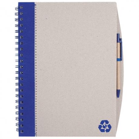 Cuaderno A4 de cartón reciclado 21,5x29cm