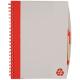 Cuaderno A4 de cartón reciclado 21,5x29cm Ref.CFB352-ROJO 