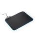 Alfombrilla de ratón gaming con luces led rgb fabricada en poliéster Thorne mousepad rgb Ref.PS97134-NEGRO 