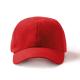 Gorra deportiva ventilada de 6 paneles 100% microfibra KARIN Ref.RGO7026-ROJO 