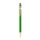 Bolígrafo metálico con tacto suave y detalles en color oro rosa ROSES Ref.RBL1341-VERDE OSCURO