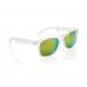 Gafas de sol con lentes de espejo de PC reciclado Gleam RCS Ref.XDP45387-BLANCO 