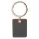 Llavero bicolor aluminio clipa Ref.CFB459-ROJO 