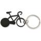 Llavero aluminio bike Ref.CFB471-NEGRO 