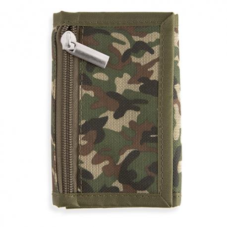 Monedero camuflaje military