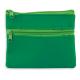 Monedero doble cremallera lauren Ref.CFB626-VERDE 