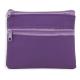 Monedero doble cremallera lauren Ref.CFB626-LILA 