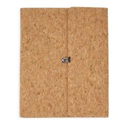 Carpeta con bloc corcho natural "jacmel"