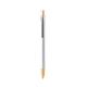 Bolígrafo con cuerpo metálico de tacto suave con detalles elaborados en bambú SILMA Ref.RBL1339-BLANCO
