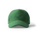 Gorra 100% algodón de 5 paneles con cierre de hebilla ajustable y orificios de ventilación FRED Ref.RGO1470-VERDE OSCURO