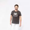 Camiseta de algodón manga corta para hombre