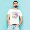Camiseta de hombre blanca Thc Ankara 190g/m2