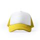 Gorra de políester de 5 paneles con panel frontal acolchado en color blanco BARNY Ref.RGO1283-AMARILLO