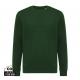 Cuello redondo de algodón reciclado Iqoniq Etosha Ref.XDT9303-BOSQUE VERDE