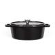 Cocotte ovalada MEP129 Ref.LIMEP129-NEGRO 