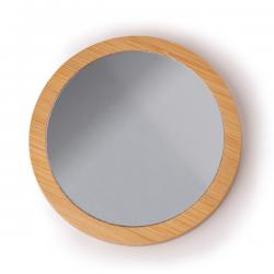 Espejo de bolsillo con base de bambú MONDO