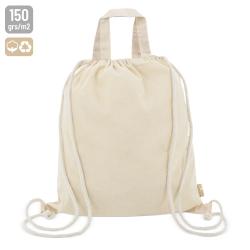 Bolsa mochila de algodon reciclado 'agra'