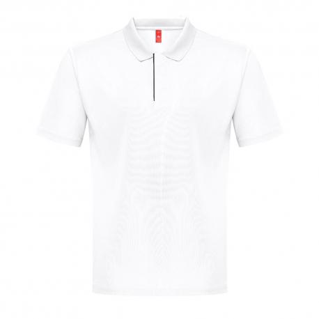 Polo técnico hombre. Blanco Thc dynamic wh