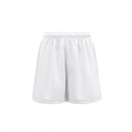 Pantalones cortos deportivos para niños. Blanco Thc match kids wh